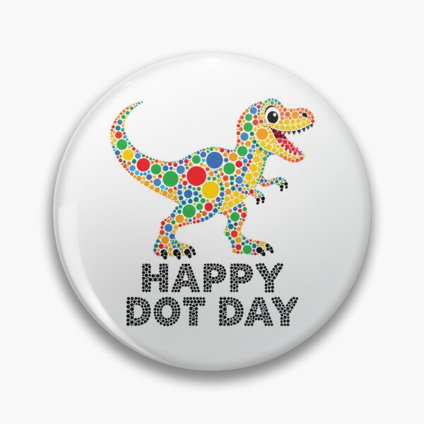 Item preview, Happy Dot Day Funny Polka Dot T-Rex 2 designed and sold by aless-gilligzx.