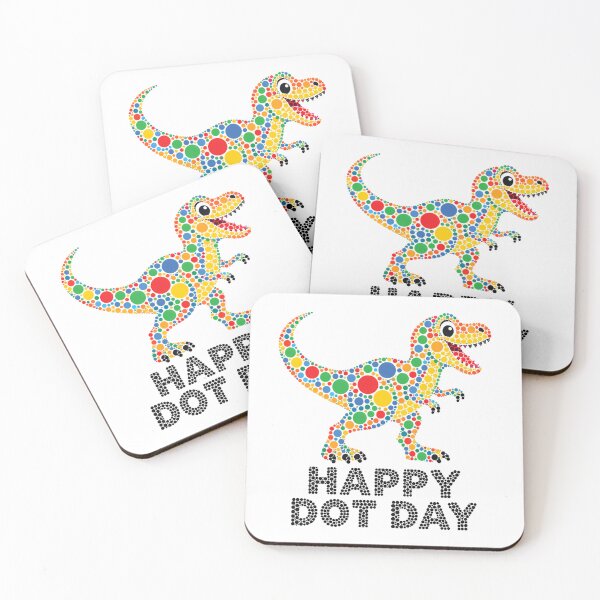 Item preview, Happy Dot Day Funny Polka Dot T-Rex 2 designed and sold by aless-gilligzx.