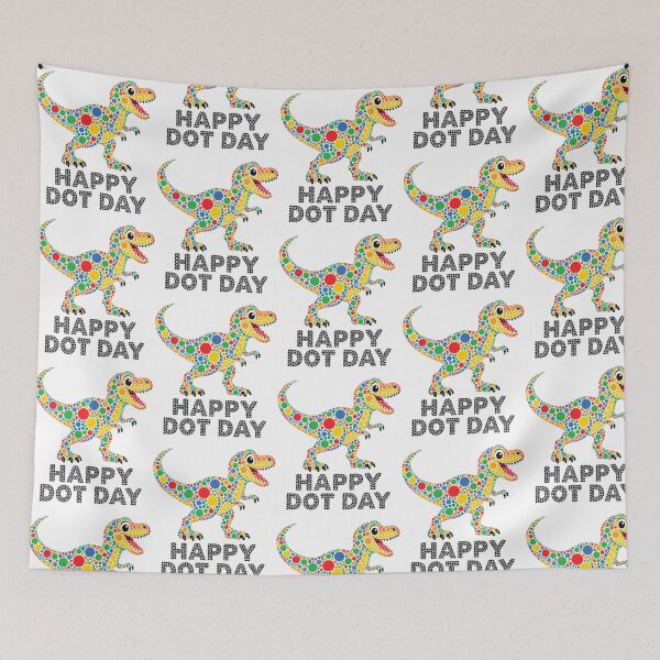Item preview, Happy Dot Day Funny Polka Dot T-Rex 2 designed and sold by aless-gilligzx.
