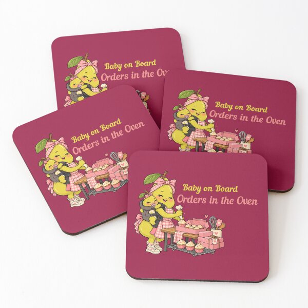 Item preview, Baby on Board, Orders in the Oven – Cute Baking Mom designed and sold by dr-Hana.