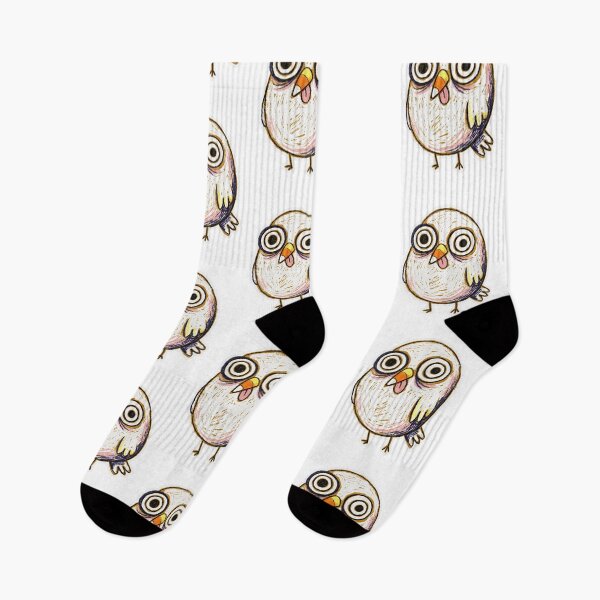 Item preview, Candy Corn Barn Owl Folk Illustration designed and sold by Flying Doggo.