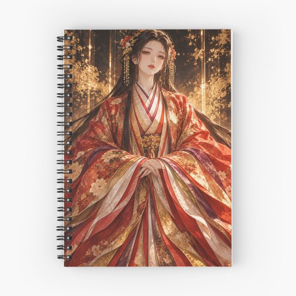 Item preview, Benigasumi – The Lady in Crimson Silk designed and sold by SEIMEI2025.