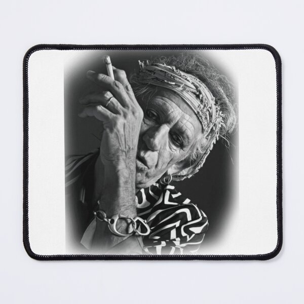 Item preview, Keith Richards Black White Candid Portrait designed and sold by William Garrison.