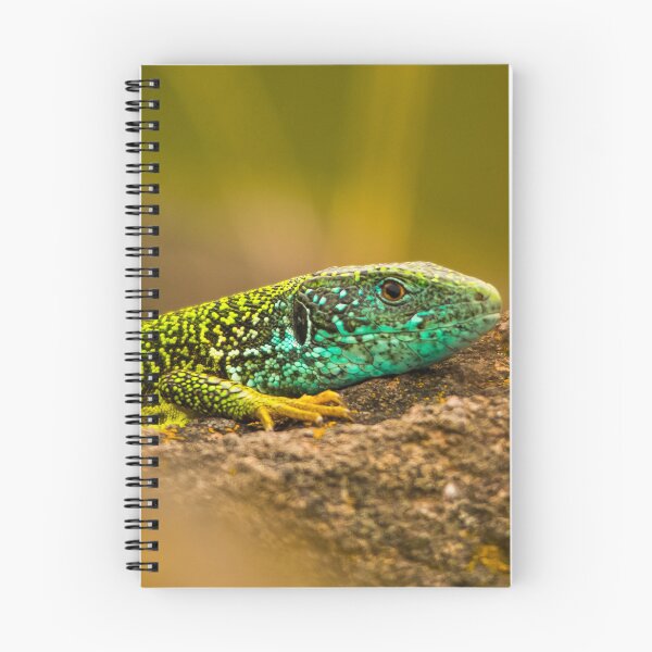 Item preview, Emerald Portrait-european green lizard designed and sold by gabormedve.
