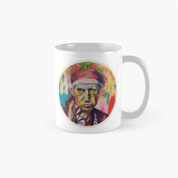 Item preview, Keith Richards Psychedelic Pop Art Portrait designed and sold by William Garrison.