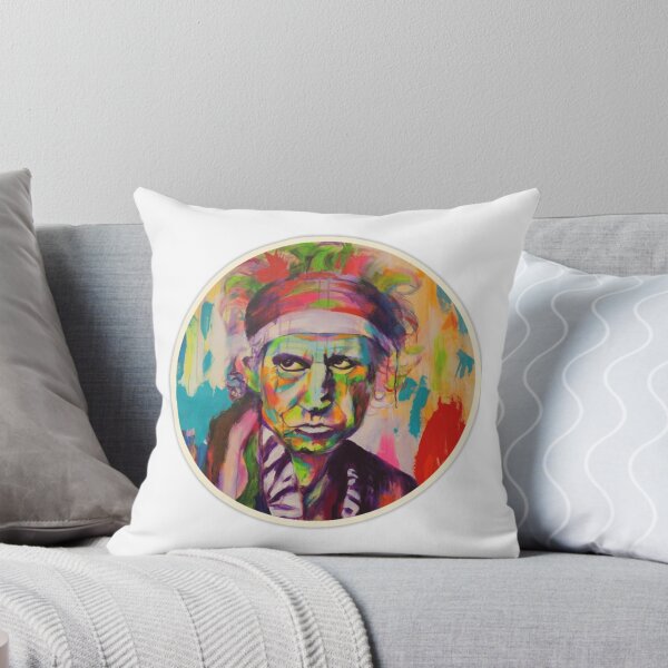 Artikelvorschau, Keith Richards Psychedelisches Pop-Art-Porträt entworfen und verkauft von William Garrison.
