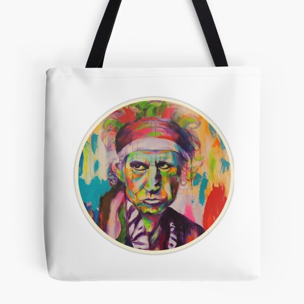 Artikelvorschau, Keith Richards Psychedelisches Pop-Art-Porträt entworfen und verkauft von William Garrison.