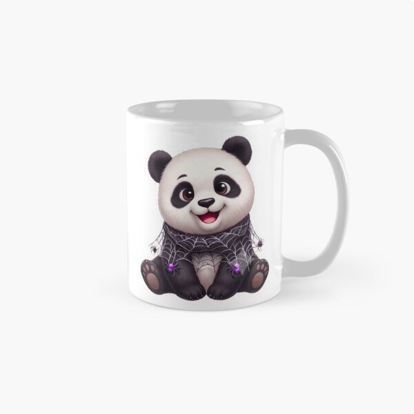 Item preview, Cute Spooky Panda Halloween Cute Baby Animal Sticker designed and sold by EnginerdStudio.