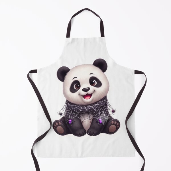 Item preview, Cute Spooky Panda Halloween Cute Baby Animal Sticker designed and sold by EnginerdStudio.
