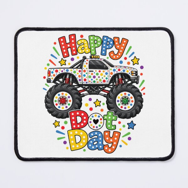 Item preview, Happy Dot Day Monster Truck Polka Dot designed and sold by aless-gilligzx.