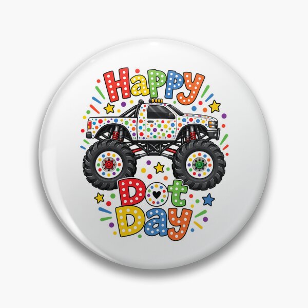 Item preview, Happy Dot Day Monster Truck Polka Dot designed and sold by aless-gilligzx.