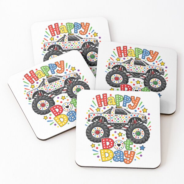 Item preview, Happy Dot Day Monster Truck Polka Dot designed and sold by aless-gilligzx.