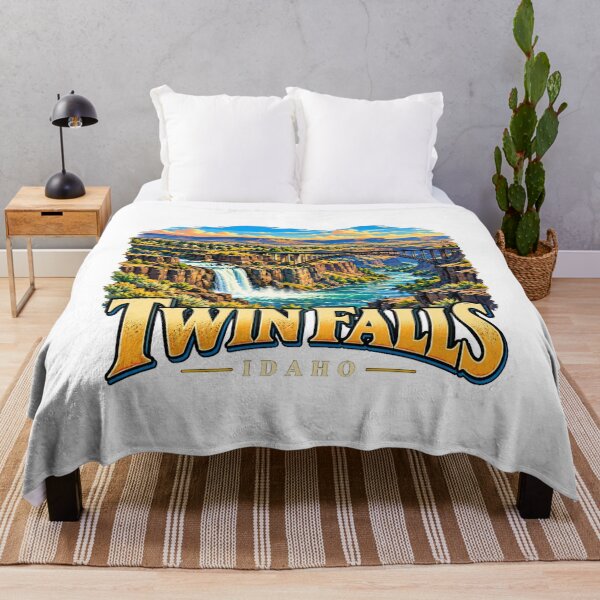 Item preview, Vintage Twin Falls Idaho Travel Souvenir Landmark Gift designed and sold by MichaeIRellov.