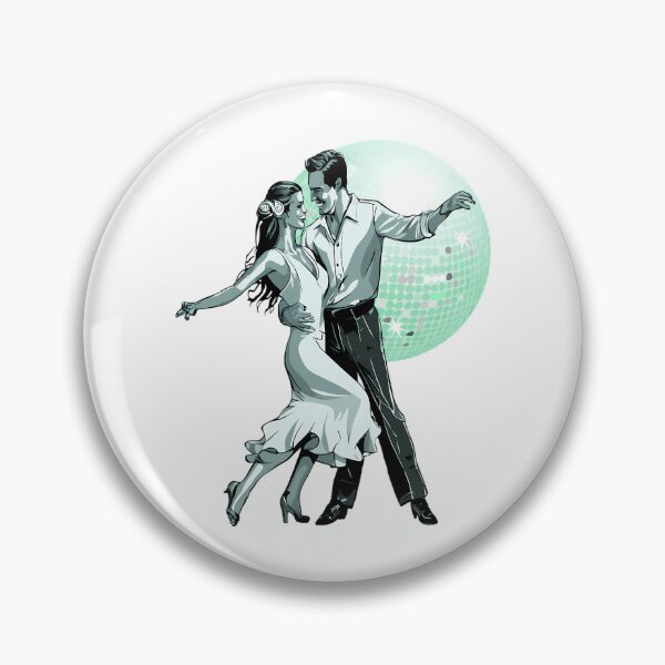 Item preview, Salsa Couple Dancing With Ballroom Mirrorball 3 designed and sold by colson-breen.