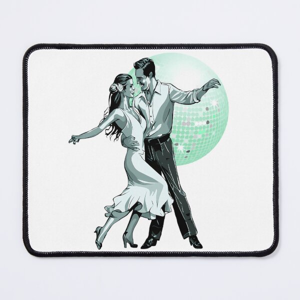 Item preview, Salsa Couple Dancing With Ballroom Mirrorball 3 designed and sold by colson-breen.