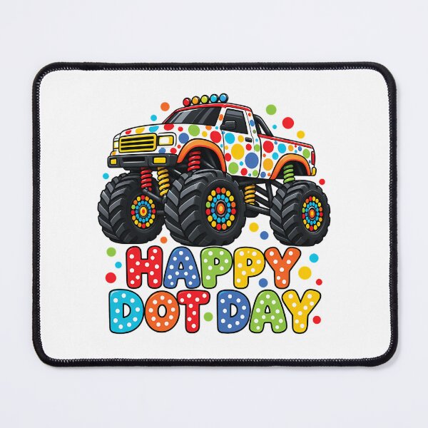 Item preview, Happy Dot Day Monster Truck Polka Dot designed and sold by aless-gilligzx.