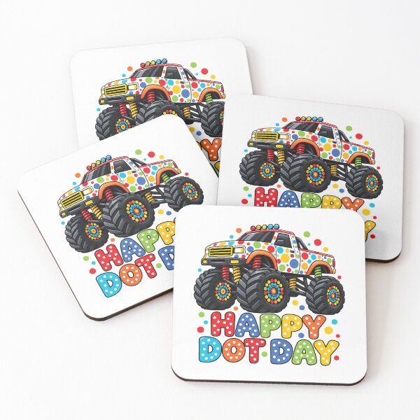 Item preview, Happy Dot Day Monster Truck Polka Dot designed and sold by aless-gilligzx.