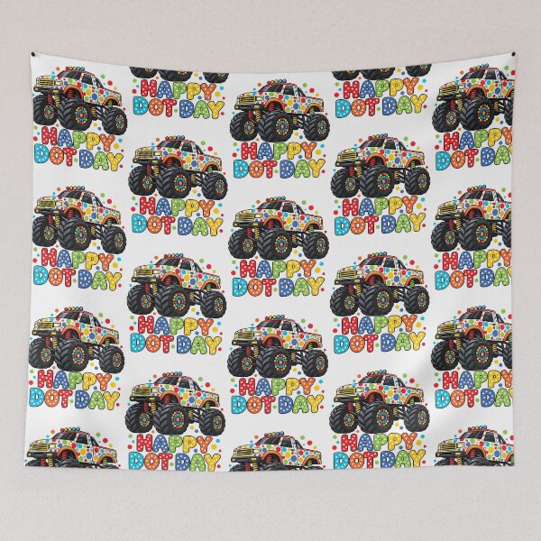 Item preview, Happy Dot Day Monster Truck Polka Dot designed and sold by aless-gilligzx.