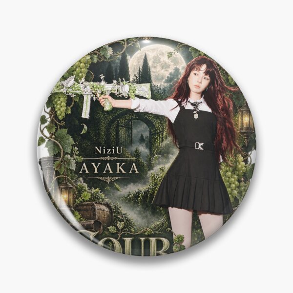Item preview, Cute NiziU Ayaka Sour Grapes Gold Aesthetic designed and sold by Valereekmerch.
