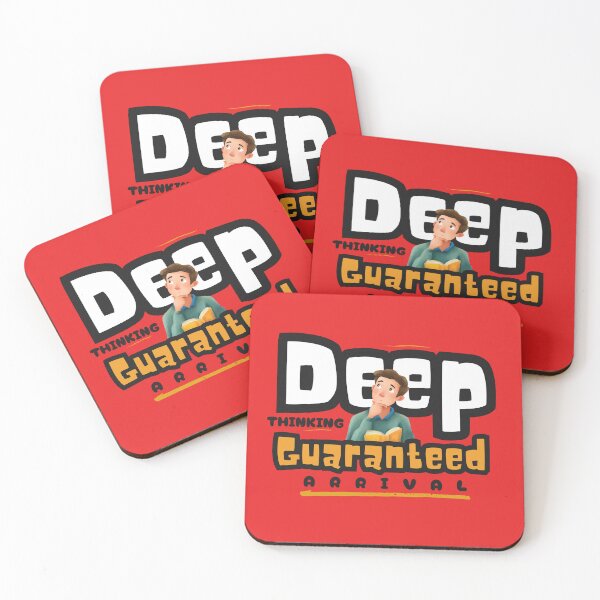 Item preview, Deep Thinking Guaranteed Arrival designed and sold by Ibrahimsaeed27.