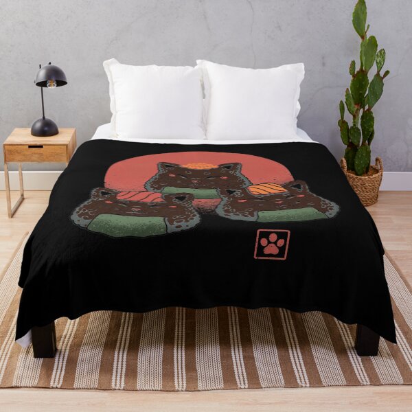Item preview, Kawaii Cat Onigiri Sushi Cute Japanese Rice Ball Design designed and sold by TheHellIWontSh.
