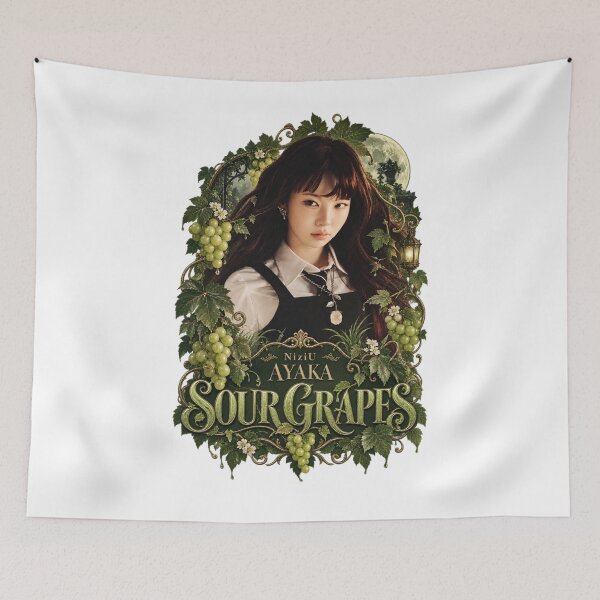 Item preview, Encantador concepto de uvas amargas de Ayaka NiziU designed and sold by Valereekmerch.