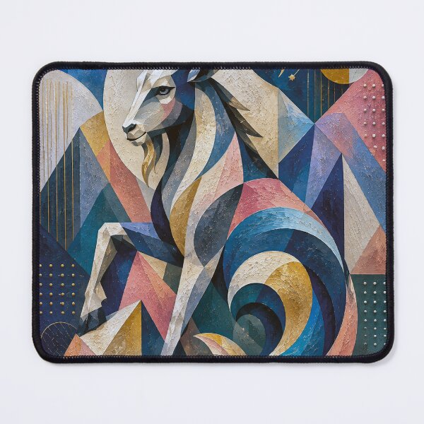 Item preview, Capricorn Zodiac Painting – Celestial Astrology Art designed and sold by GalleryKauffeld.