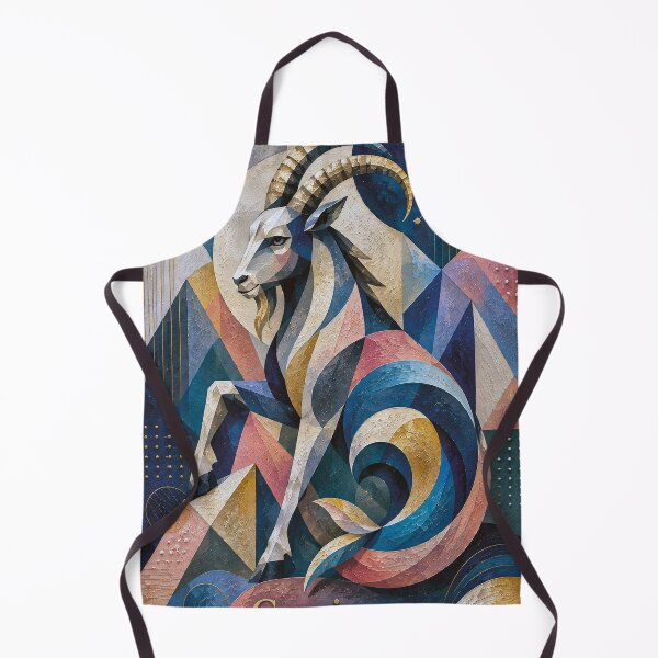 Item preview, Capricorn Zodiac Painting – Celestial Astrology Art designed and sold by GalleryKauffeld.
