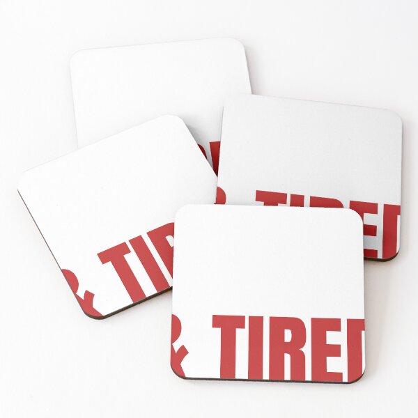 Item preview, Merry and Tired Funny Christmas Dark designed and sold by TheSteadyTees.