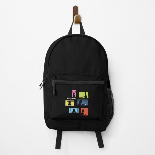 Item preview, The Belchers Family Color Panel Silhouette Art designed and sold by Bomebomst.