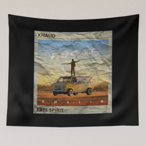 Item preview, Album Cover Khalid  Free Spirit designed and sold by KingkoudaStudio.