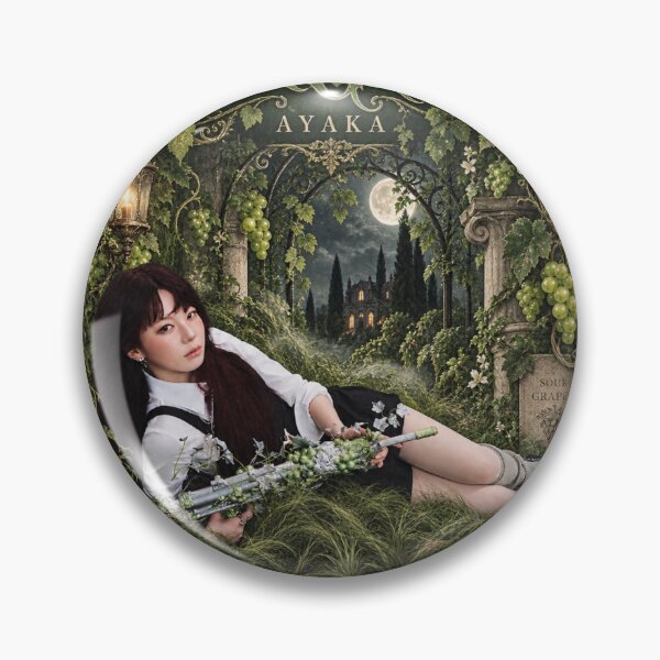 Item preview, NiziU Ayaka Sour Grapes Nature Frame designed and sold by Valereekmerch.