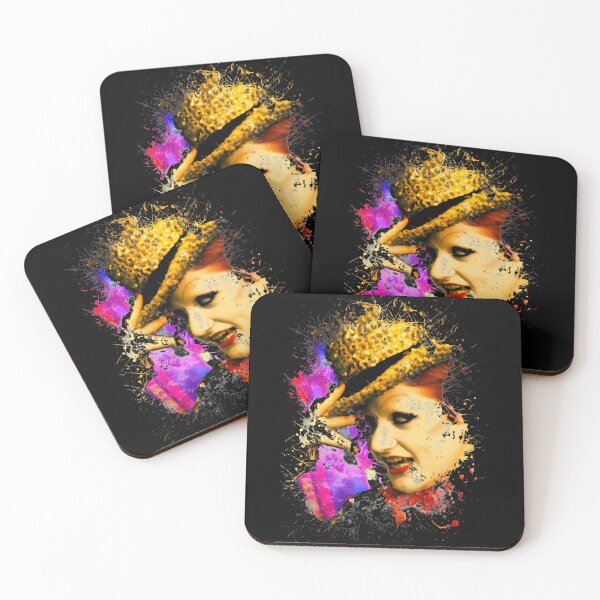 Item preview, Colorful Splatter Retro Cabaret Dancer Art designed and sold by KylaHyatts.