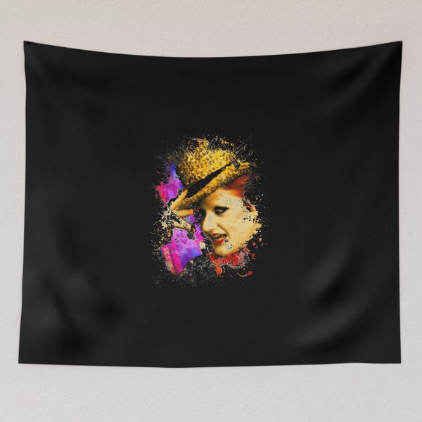 Item preview, Colorful Splatter Retro Cabaret Dancer Art designed and sold by KylaHyatts.