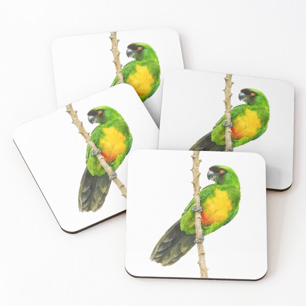 Item preview, Masked shining-parrot (Prosopeia personata) designed and sold by HOMETOWN86.