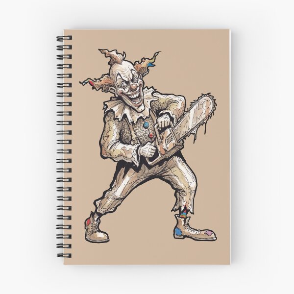 Item preview, The Symphysiotomy Jester: Vintage Chainsaw Clown Dark Surrealist Art Print designed and sold by FreiherrPK.
