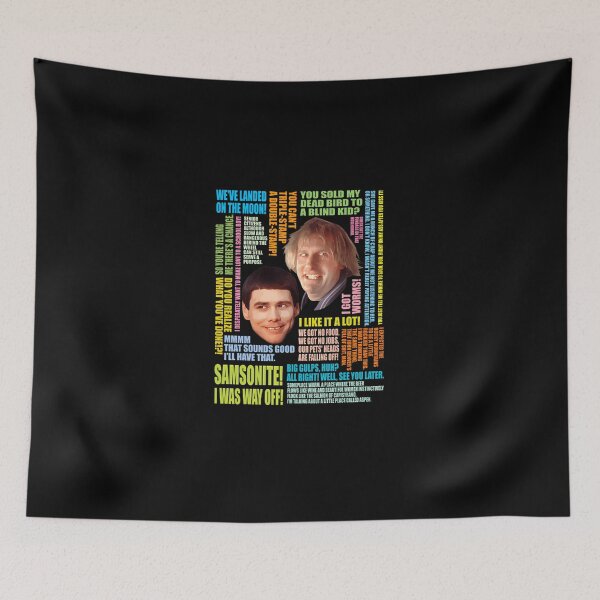Item preview, Dumb And Dumber Quotes (V1) T-Shirt designed and sold by jaekelrozo.