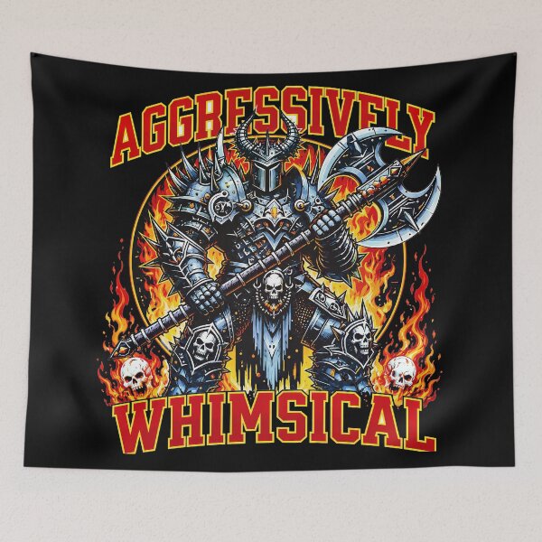 Item preview, Aggressively whimsical warrior designed and sold by Art-Monnard.
