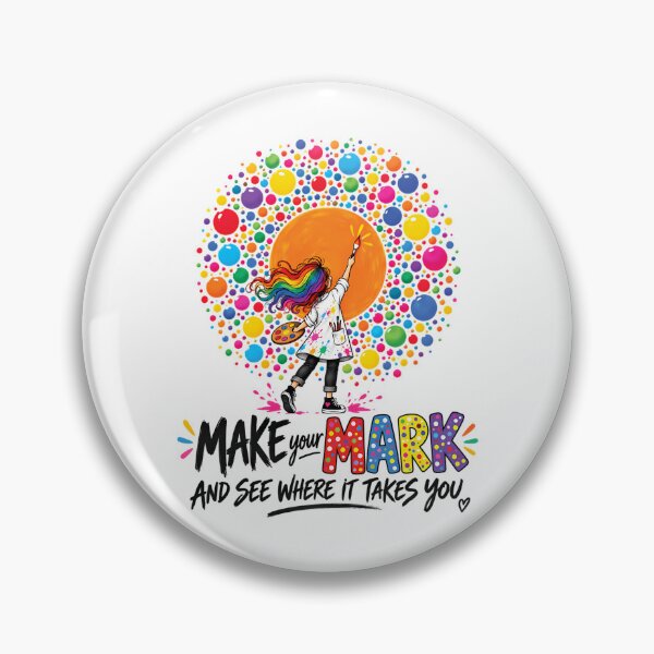 Item preview, Make Your Mark Happy Dot Day Polka Dot designed and sold by aless-gilligzx.