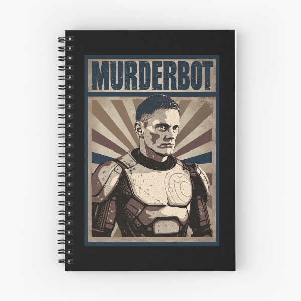 Item preview, murderbot designed and sold by VerdePlantTees.
