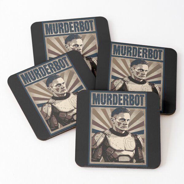 Item preview, murderbot designed and sold by VerdePlantTees.