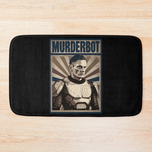 Item preview, murderbot designed and sold by VerdePlantTees.
