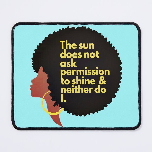 Item preview, Afro Silhouette Empowerment Inspirational designed and sold by Ribeiro-Art.