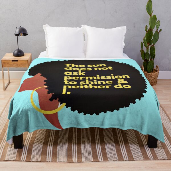 Item preview, Afro Silhouette Empowerment Inspirational designed and sold by Ribeiro-Art.