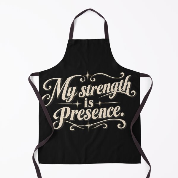 Item preview, My strength is presence.(Vintage Version) designed and sold by MaxDreamsArt.