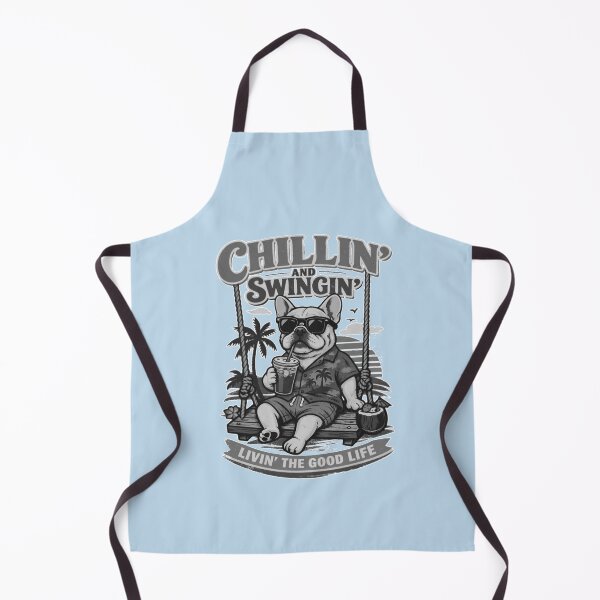 Item preview, French Buldog drink coffee end swing designed and sold by DIGOR shop.