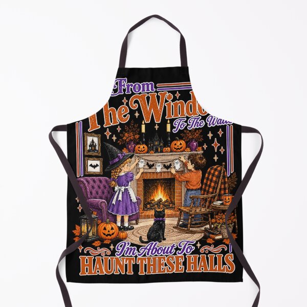 Item preview, From The Windows To The Walls I'm About To Deck These Halls Retro Halloween  designed and sold by DropTheChan.