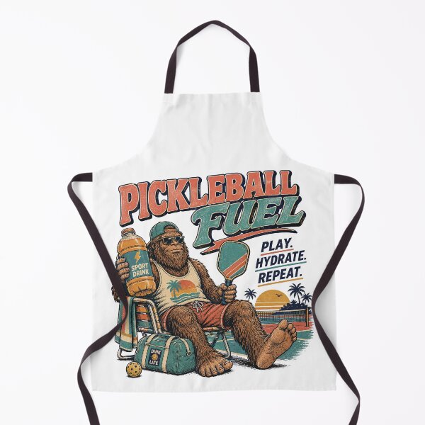 Item preview, Bigfoot Playing Pickleball Funny Sasquatch Shirt designed and sold by Hudu135.