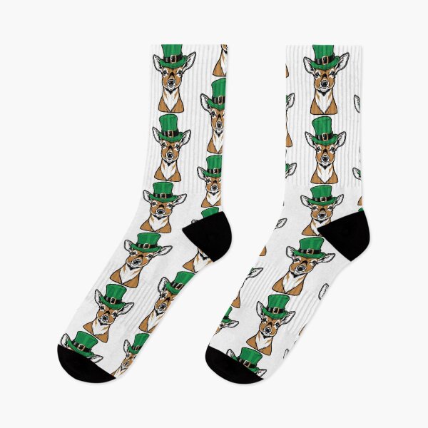 Item preview, St. Patrick'S Grace Deer Elegance In A Green Leprechaun Hat designed and sold by aless-gilligzx.