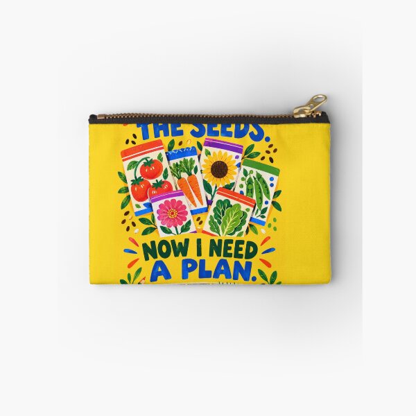 Item preview, I Bought the Seeds Now I Need a Plan – Funny Garden Planning Notebook designed and sold by astersgraphics.